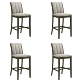 Nolan - 26" Counter Height Rubberwood Barstool (Set of 2)