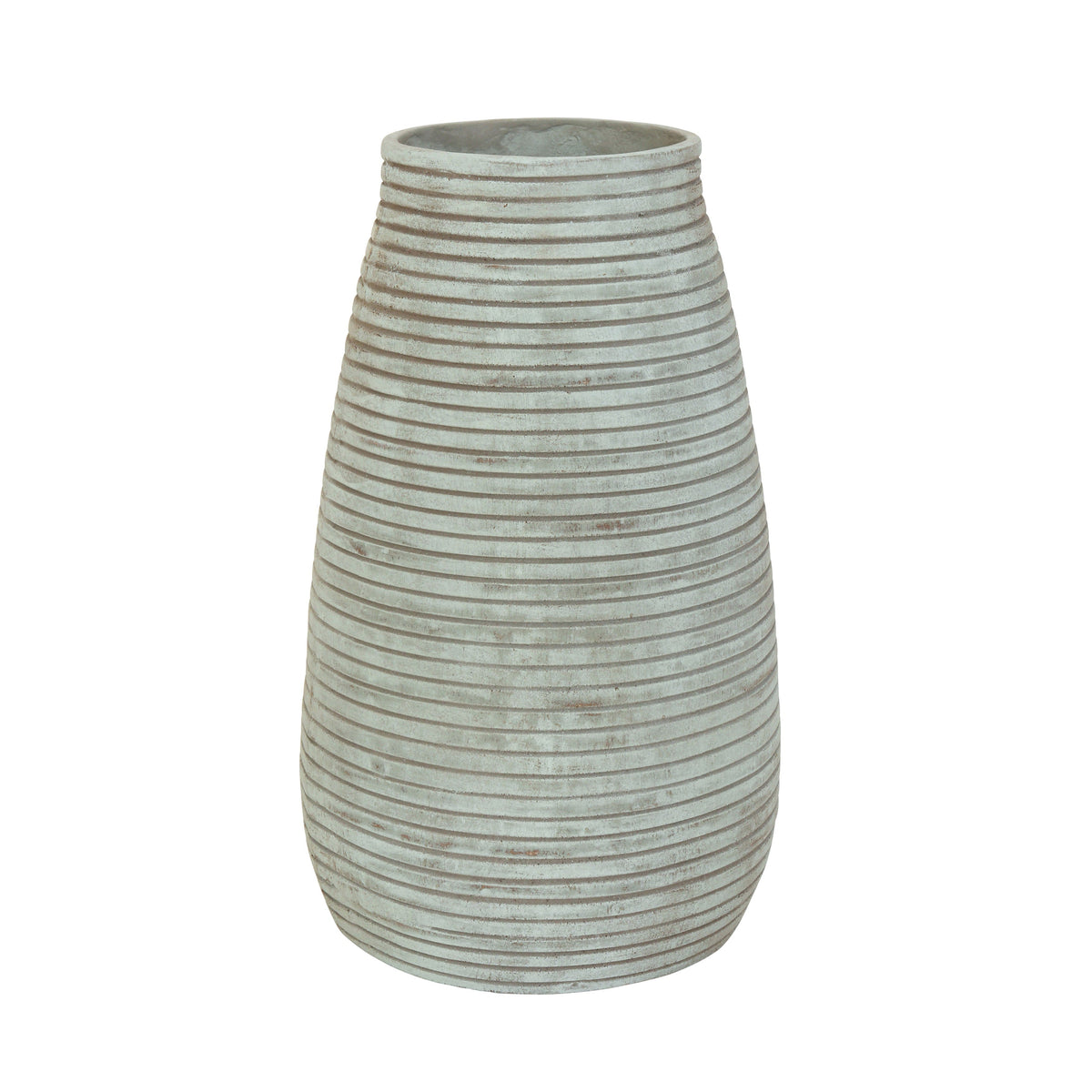 15" Padma Medium Ecomix Vase - Teal