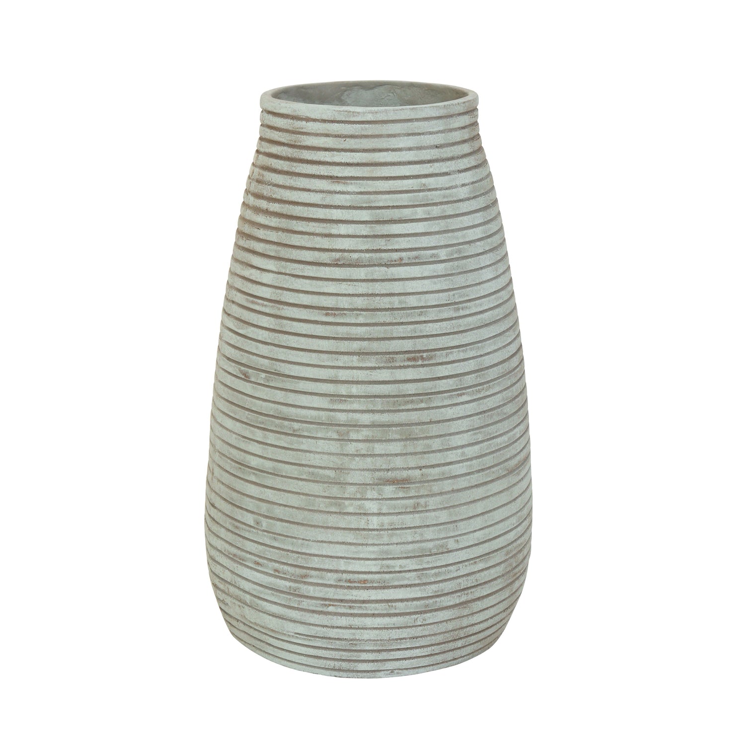 15" Padma Medium Ecomix Vase - Teal
