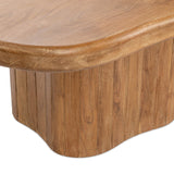Alvaro - 65" Dining Table - Golden Wheat