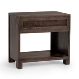 Baylee - 1 Drawer Nightstand - Cocoa Brown