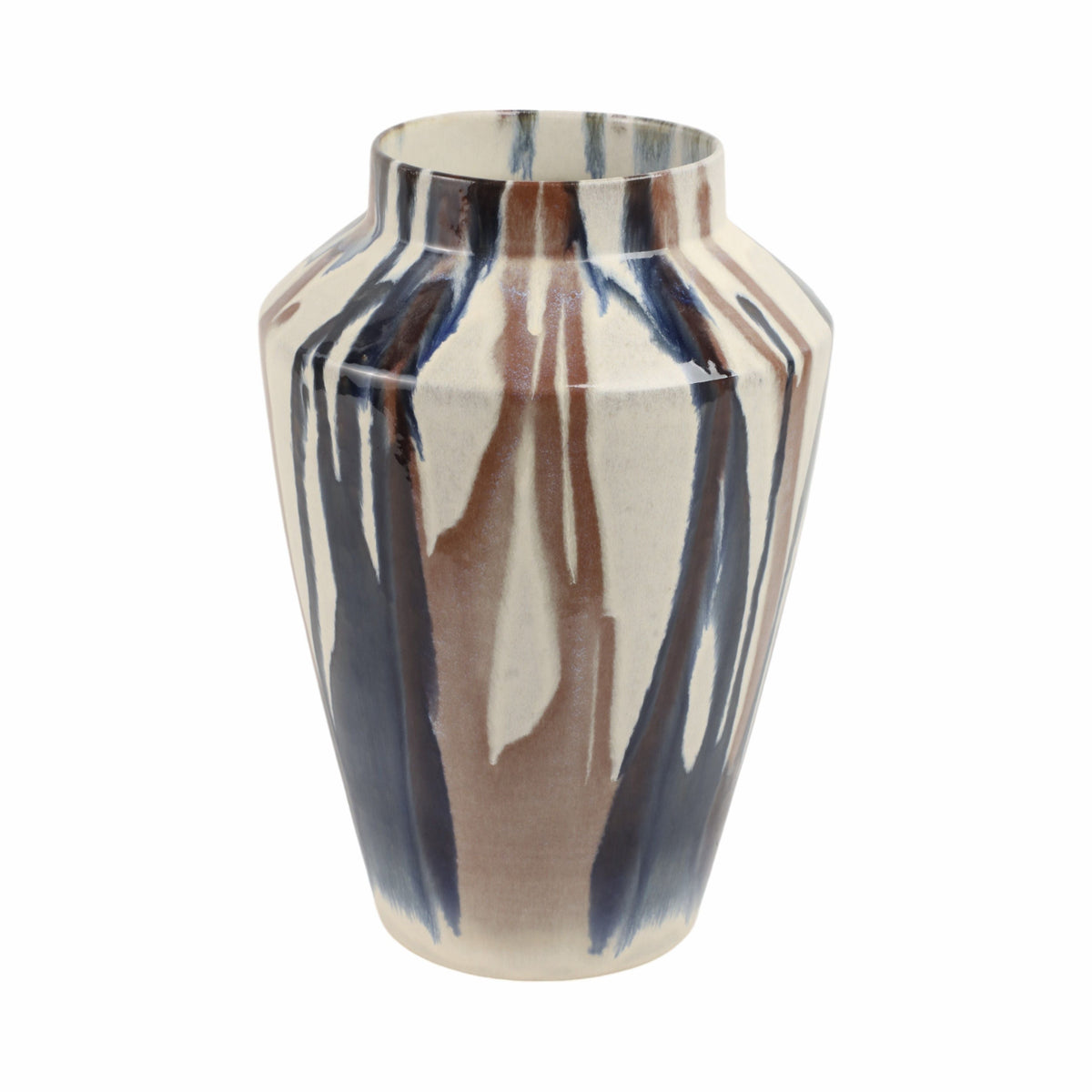Elvas Small Portugal Vase - Blue / Beige