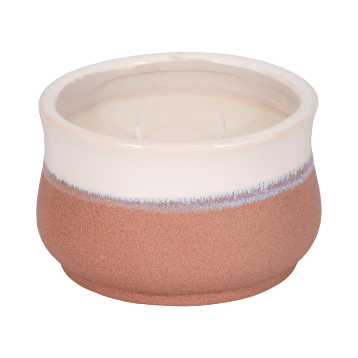 Tobacco Reactive Curved Candle - Ivory