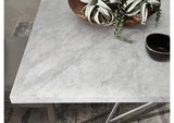 3N2560 Coral Marble Rectangular Dining Table