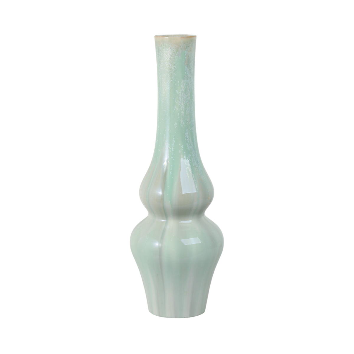 Everette Large Ceramic Vase - Light Blue