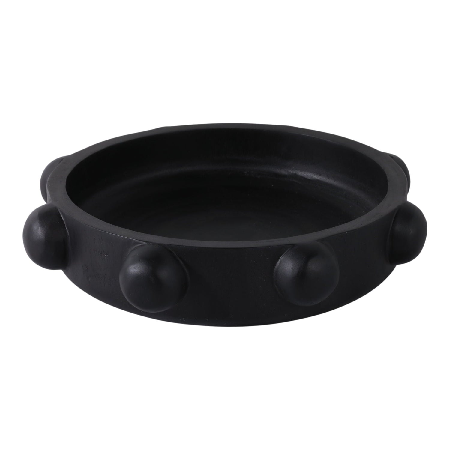 18" Large Hobnail Bowl - Black