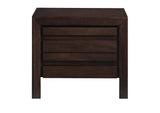 4G2281P Element Charging Station Nightstand In Chocolate Brown