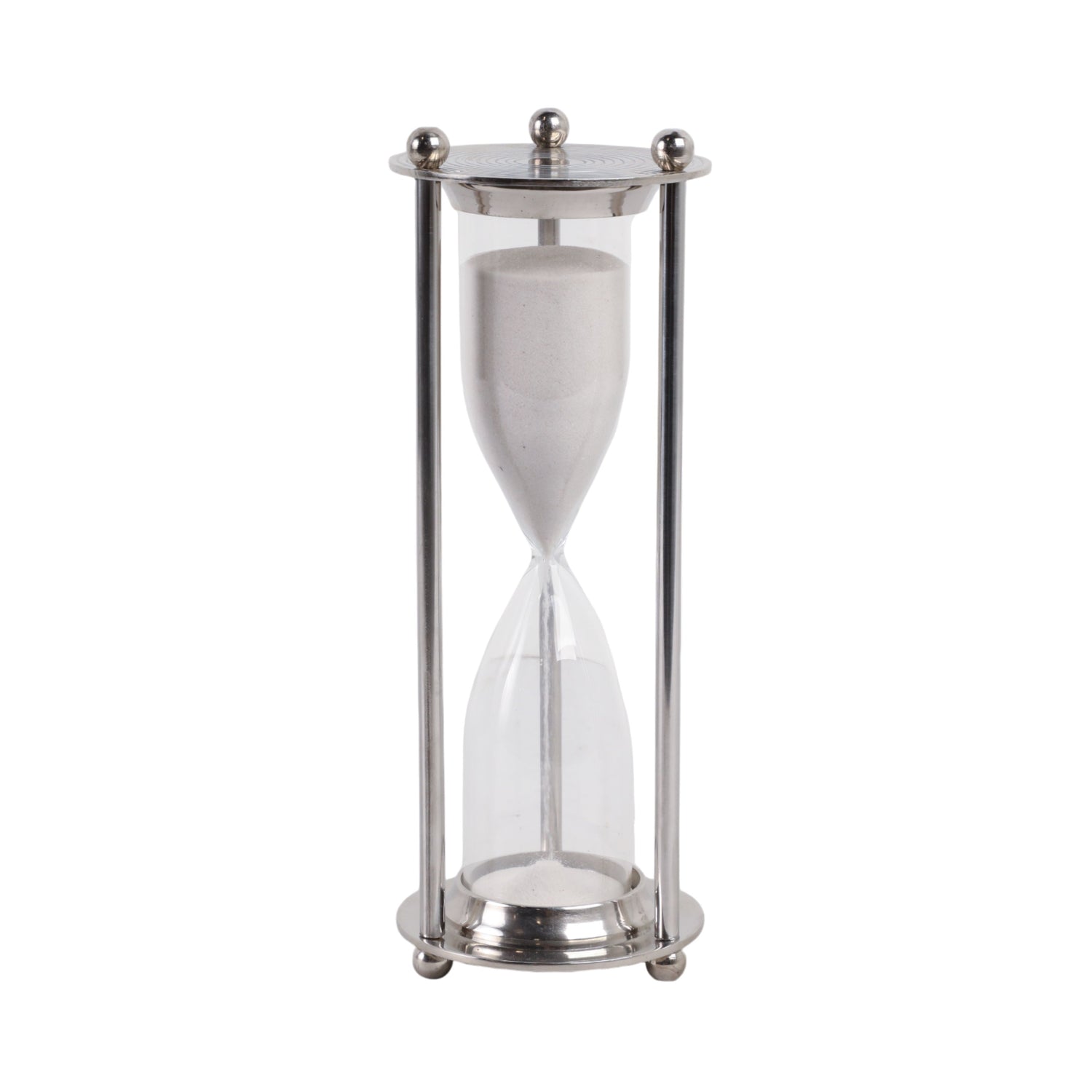 Gatlin Metal Hourglass - Silver