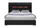 2215-BLACK-KB_QB_EARS-N 2215 BLACK KING BED QUEEN BED EARS