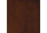 900926 Elton Round Faux Marble Top Plant Stand Brown