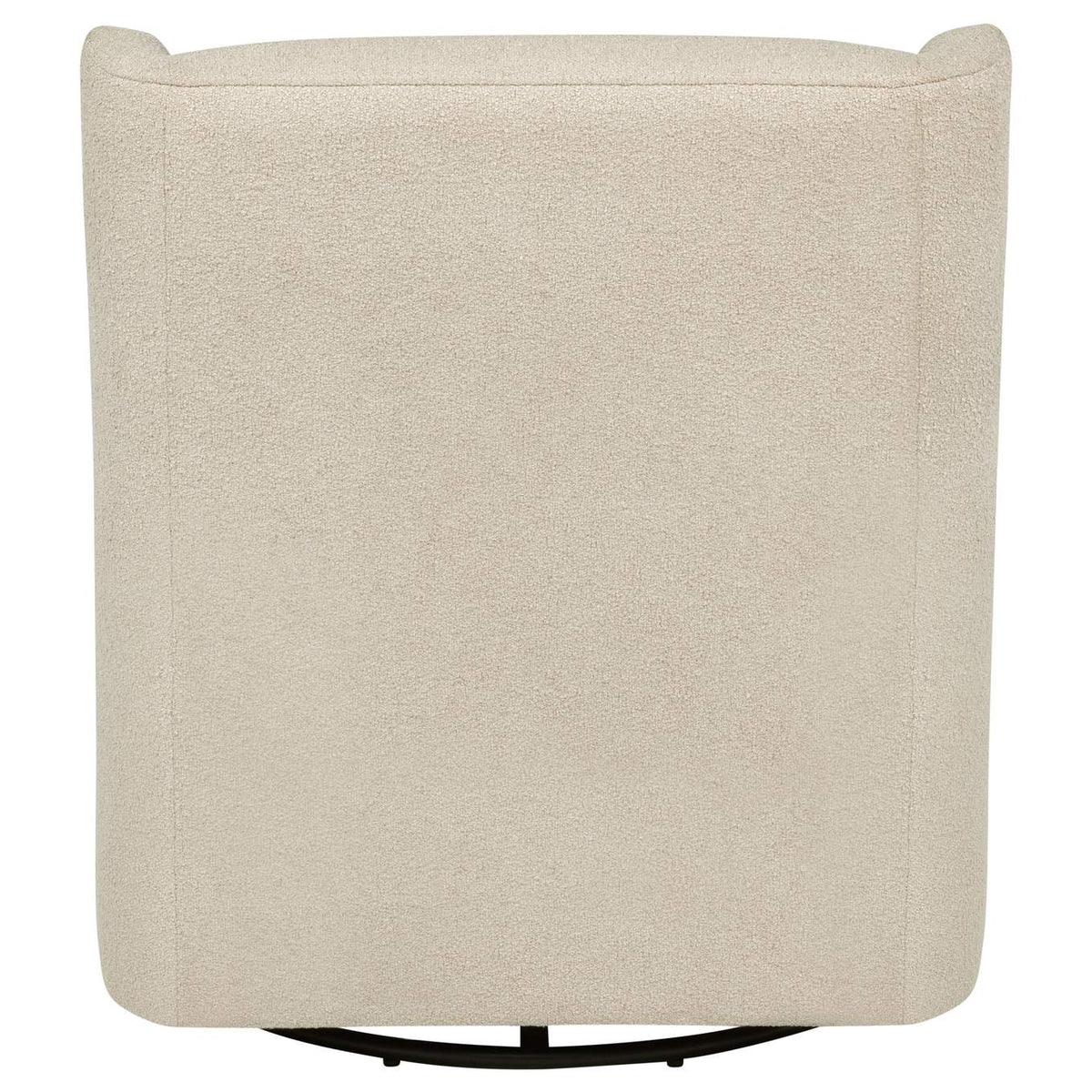 902453 Serra Boucle Upholstered Swivel Glider Sandy Beige