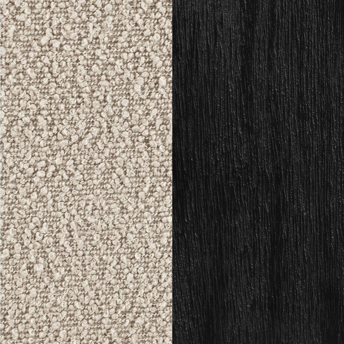 903095 Fitzroy Boucle Upholstered Accent Arm Chair Latte