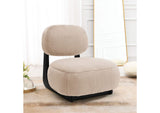 903097 Duffie Upholstered Armless Accent Chair Camel