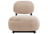 903097 Duffie Upholstered Armless Accent Chair Camel
