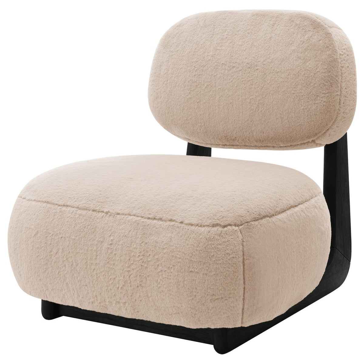 903097 Duffie Upholstered Armless Accent Chair Camel