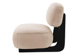 903097 Duffie Upholstered Armless Accent Chair Camel