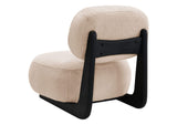 903097 Duffie Upholstered Armless Accent Chair Camel