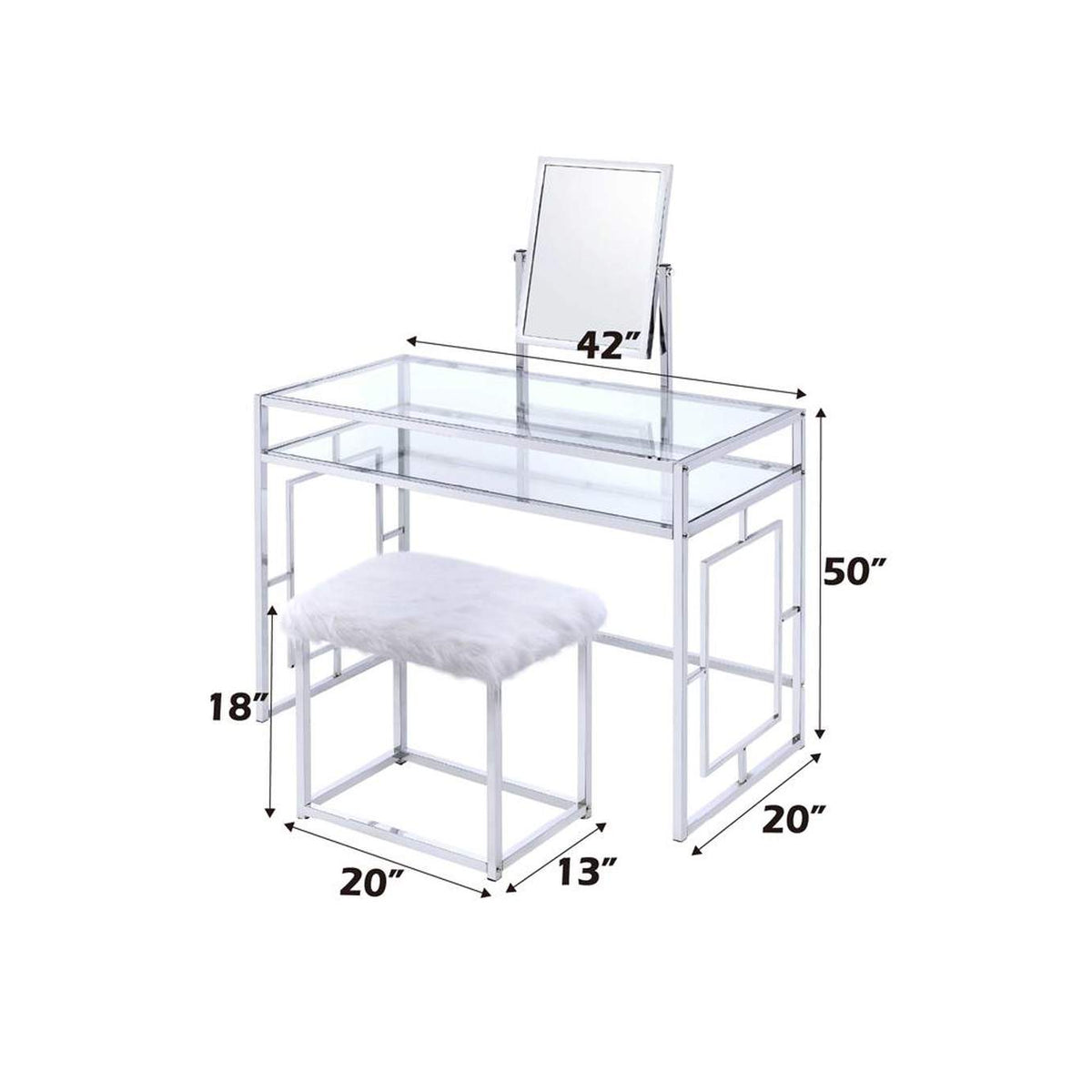 90314 Carenze Ii Vanity Set
