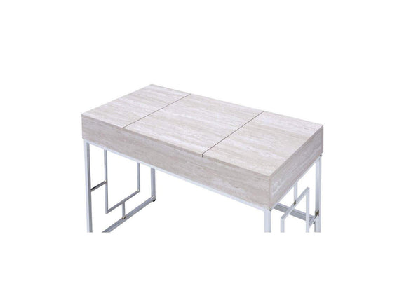 90315 Saffron Vanity Desk with USB