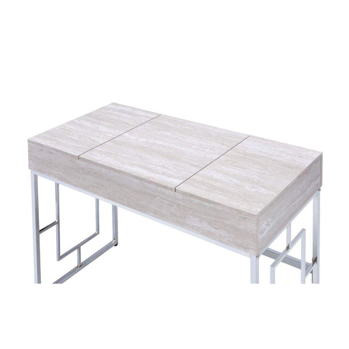 90315 Saffron Vanity Desk with USB