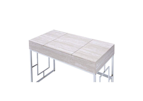 90315 Saffron Vanity Desk with USB