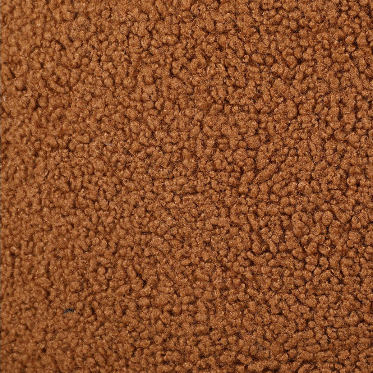 903167 Zonie Boucle Upholstered Barrel Back Accent Chair Orange