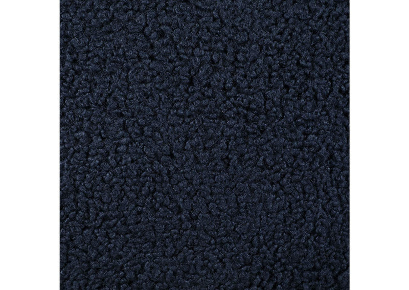 903168 Zonie Boucle Upholstered Barrel Back Accent Chair Blue