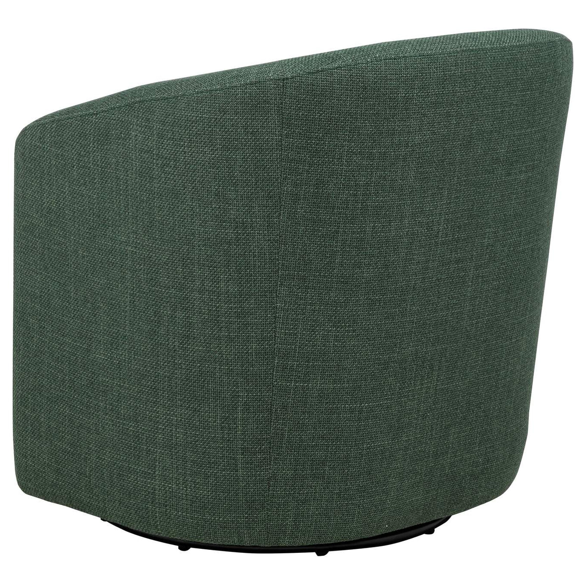 903222 Mossbrook Fabric Upholstered Swivel Accent Chair Green