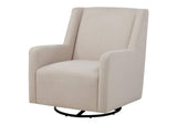 903930 Sorrel Fabric Upholstered Swivel Glider Arm Chair Latte