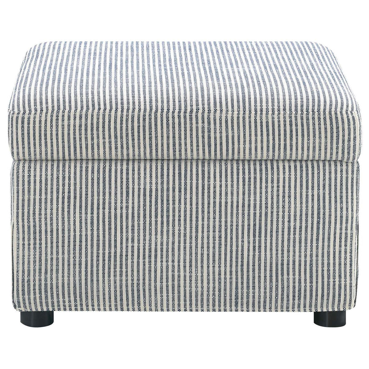 904138 Winter Upholstered Hydraulic Lift Top Storage Ottoman Grey
