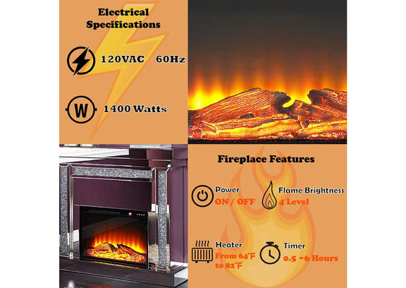 90470 Noralie Fireplace