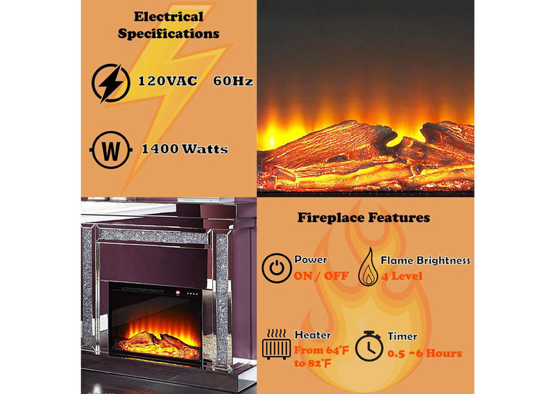 90470 Noralie Fireplace
