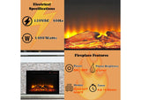 90522 Laksha Fireplace