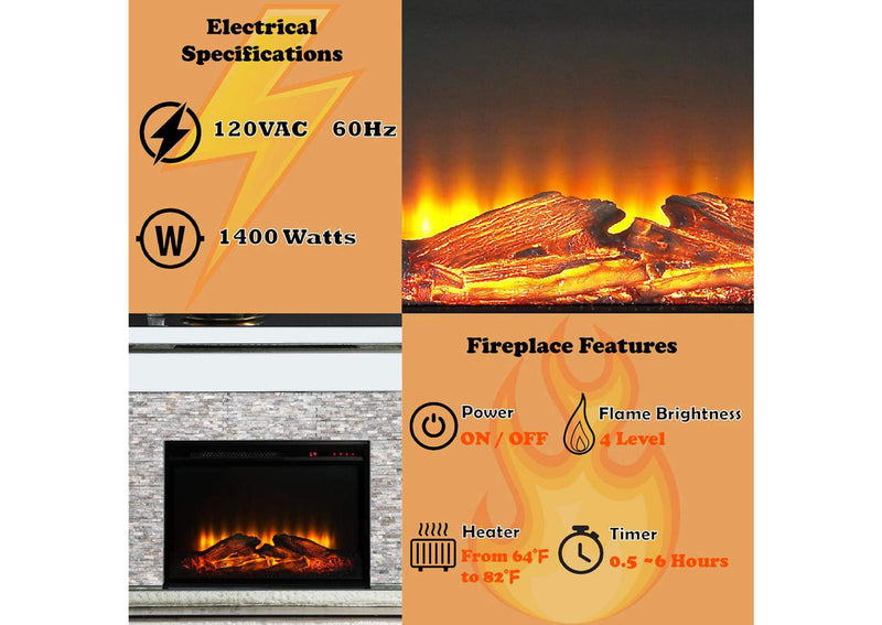 90522 Laksha Fireplace