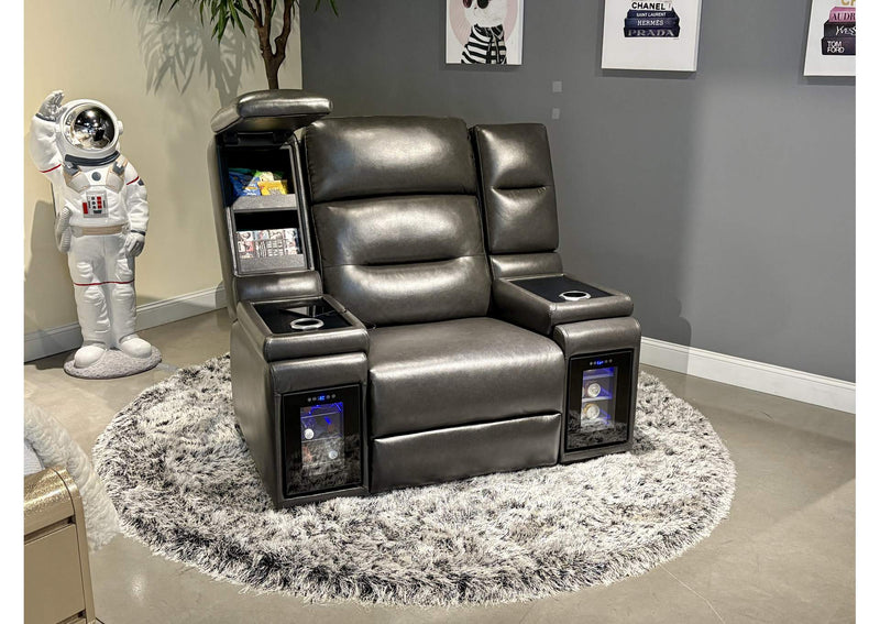 MVP-BLANCHE_BLK-P2_R MVP BLANCHE BLACK POWER RECLINER WITH POWER HEADREST