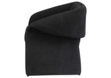 907524 Ramsey Upholstered Sloped Arm Accent Chair Black