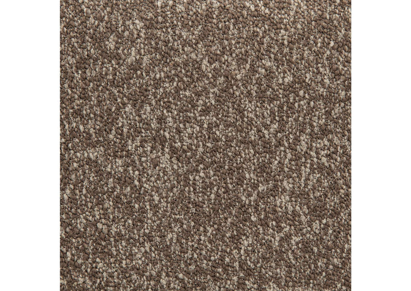 907538 Westhill Boucle Upholstered Swivel Accent Chair Rocky Road