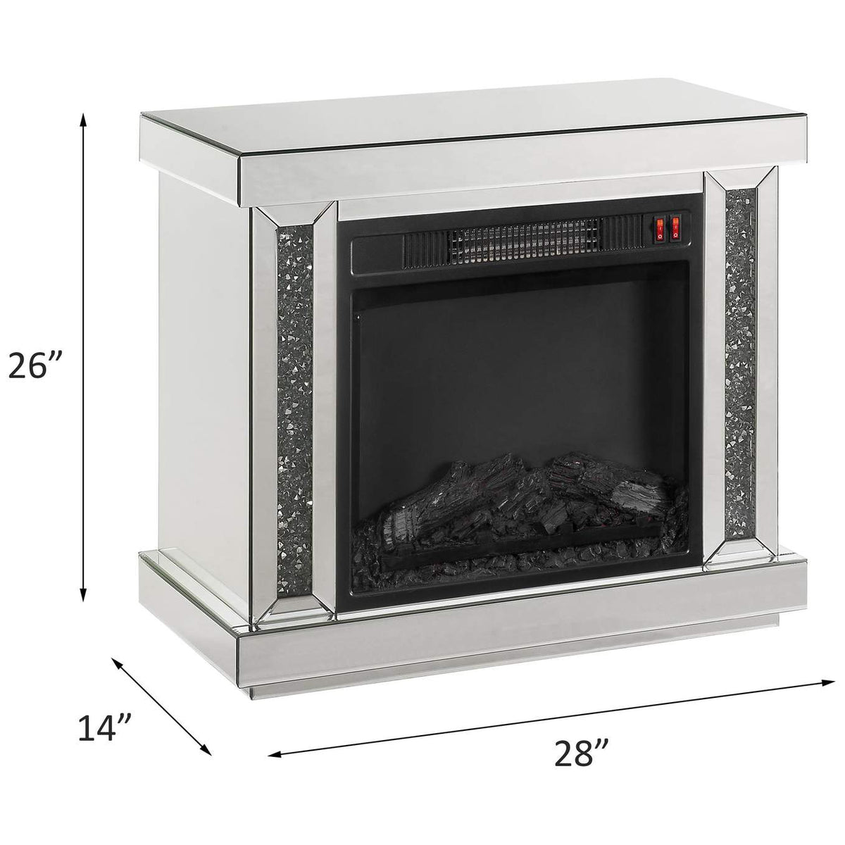 90864 Noralie Fireplace