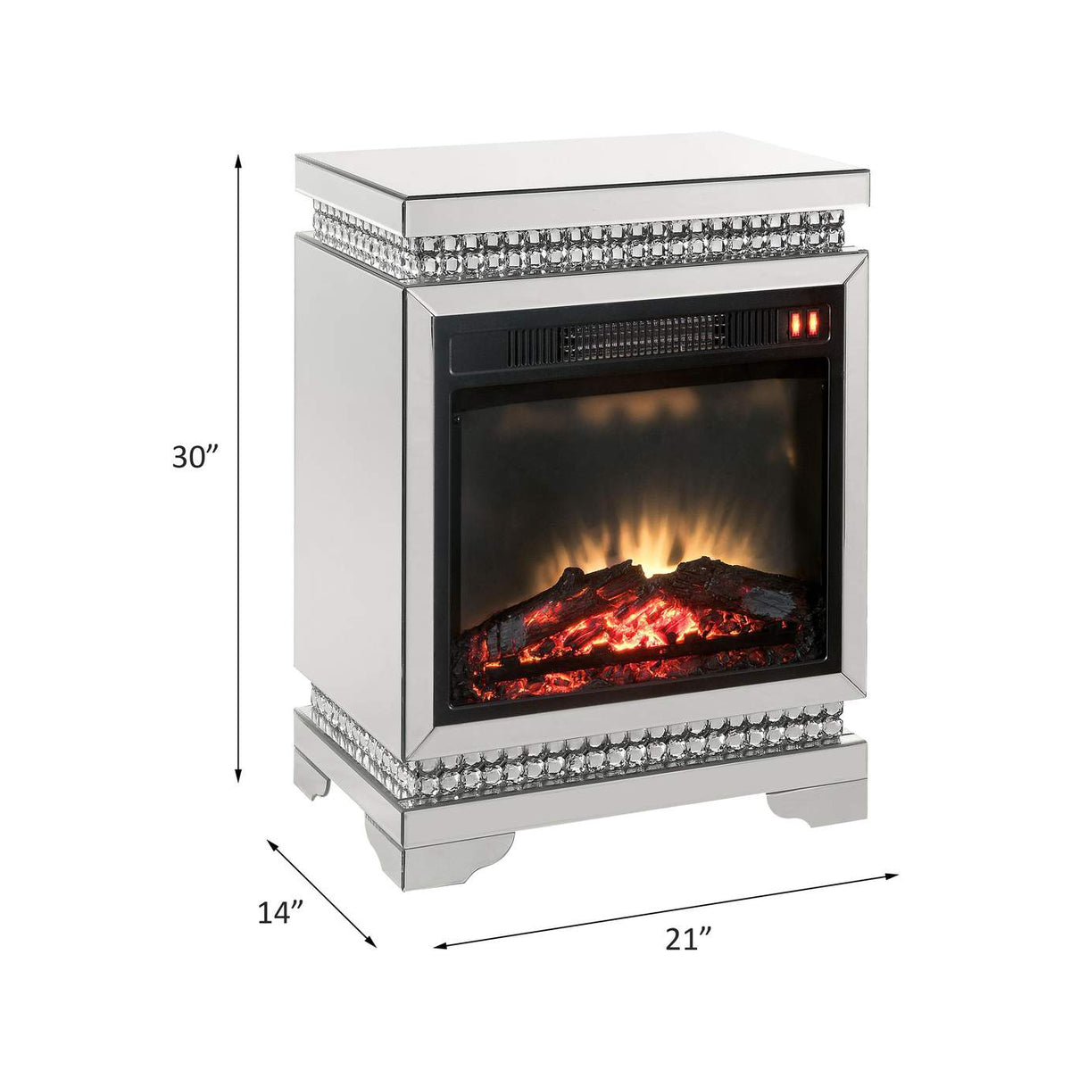 90870 Lotus Fireplace
