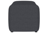 910294 Summer Fabric Upholstered Tufted Accent Bench Charcoal