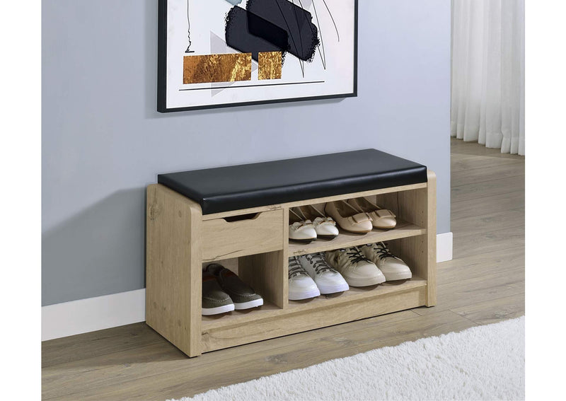 910322 Arrington Storage Bench White Oak