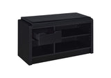 910323 Arrington Storage Bench Black