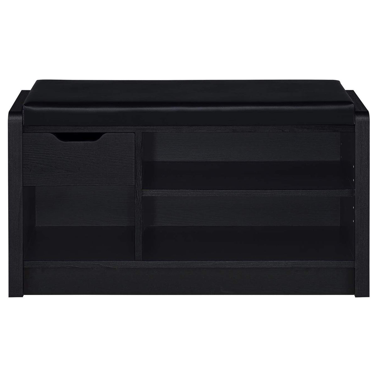910323 Arrington Storage Bench Black