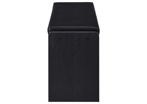910323 Arrington Storage Bench Black