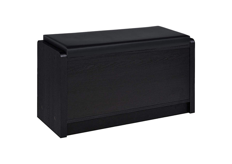 910323 Arrington Storage Bench Black