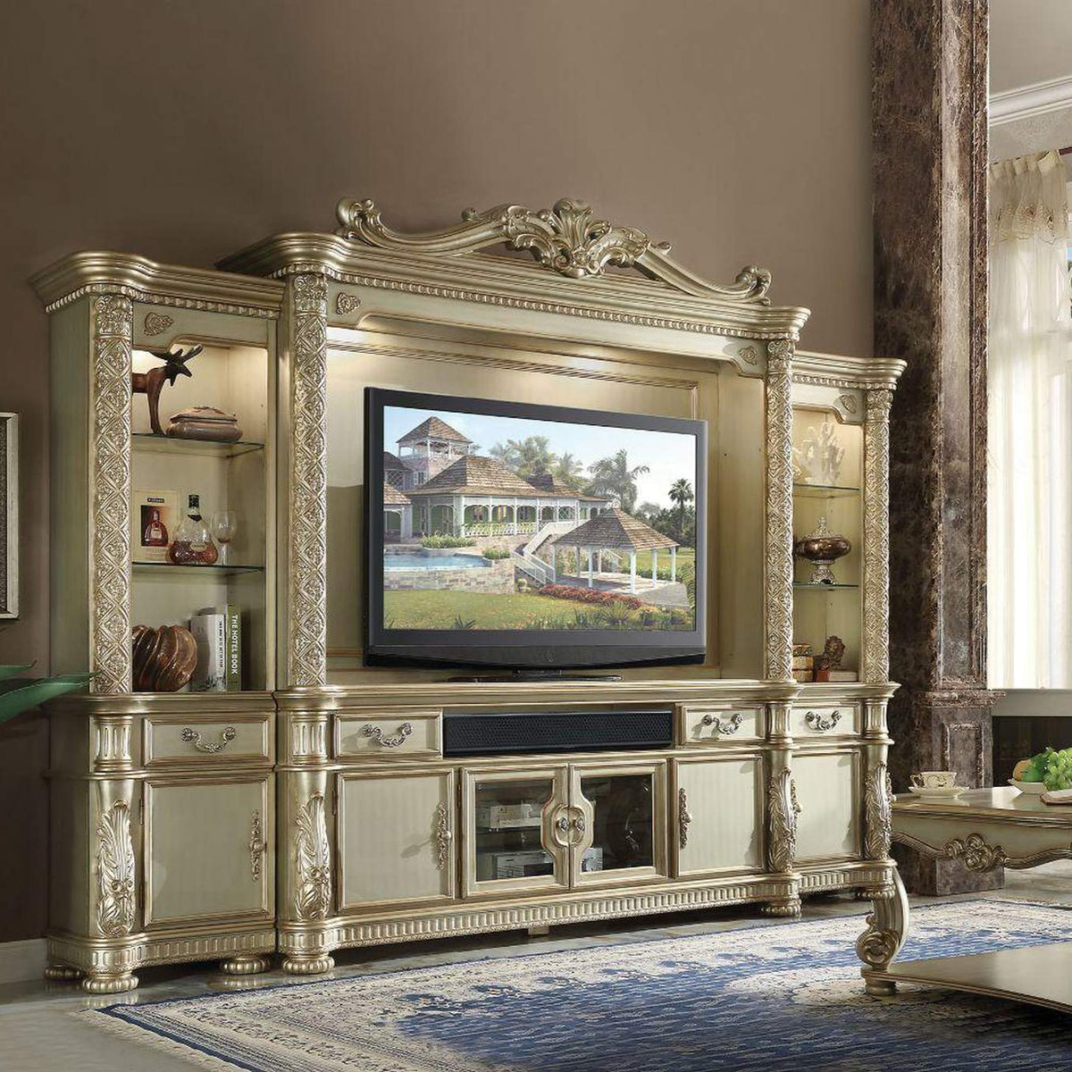 91310 Vendome Ii Entertainment Center