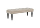 915160 Marsha 52-inch Upholstered Entryway Accent Bench Latte