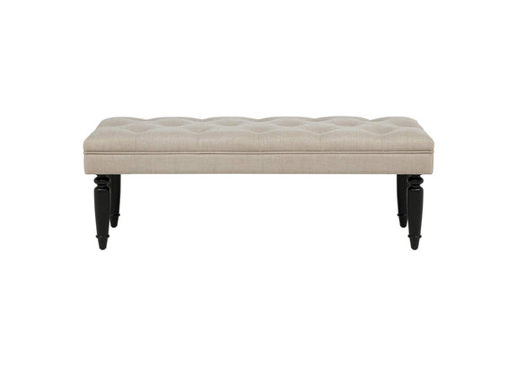 915160 Marsha 52-inch Upholstered Entryway Accent Bench Latte