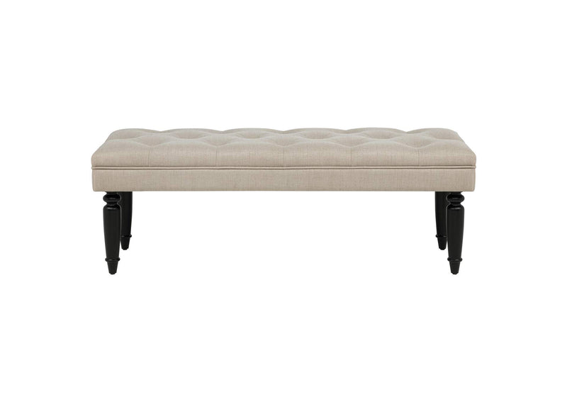 915160 Marsha 52-inch Upholstered Entryway Accent Bench Latte