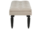 915160 Marsha 52-inch Upholstered Entryway Accent Bench Latte